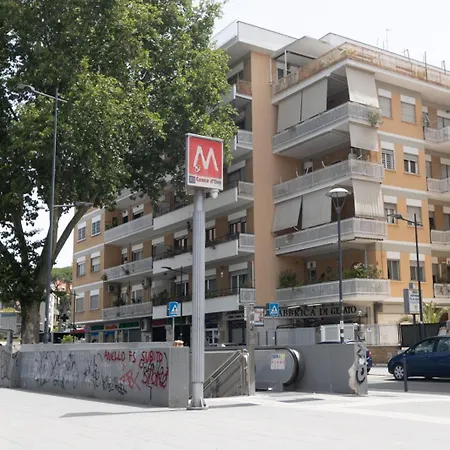 Via Conca D'oro Adiacente Fermata Della Metro B 로마